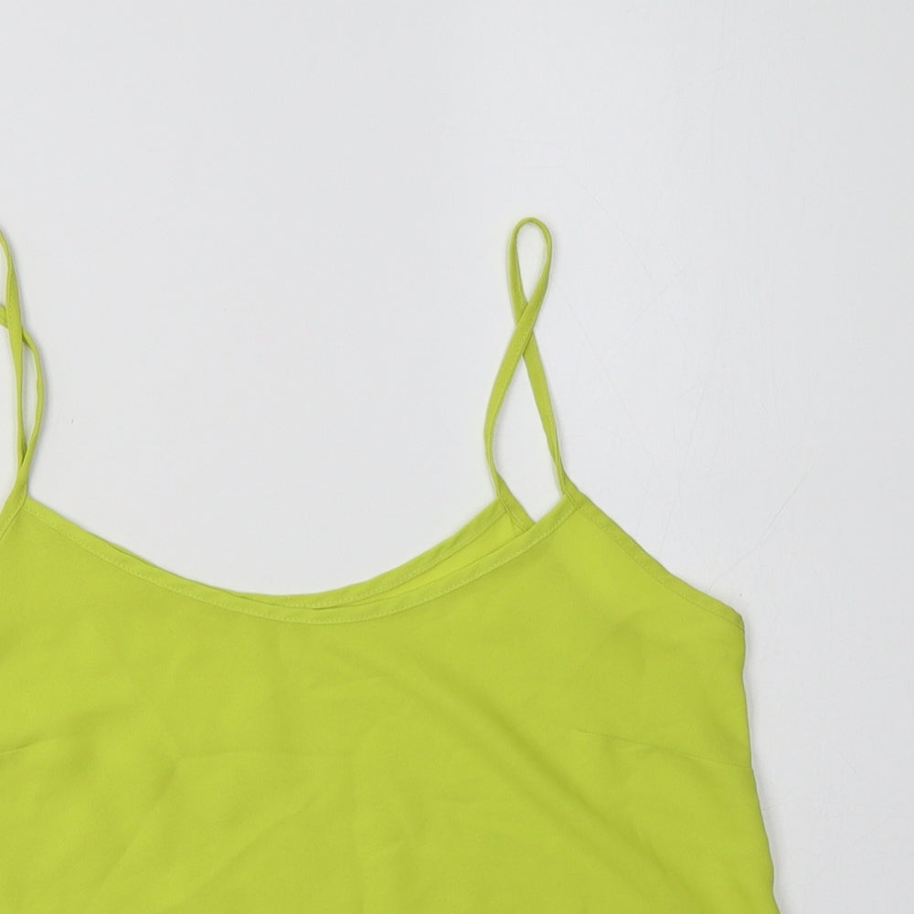 Womens UK Size 6 NEXT Green Camisole Tank
