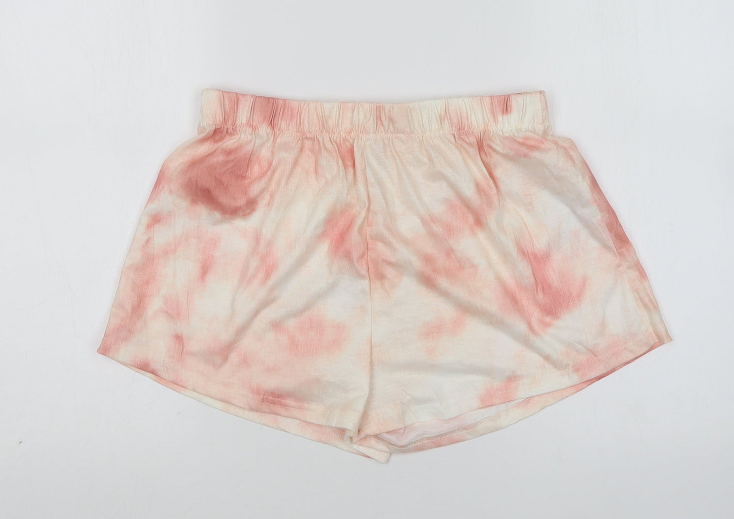 Shein  Womens Multicoloured  Elastane Sweat Shorts Size L L3 in Regular