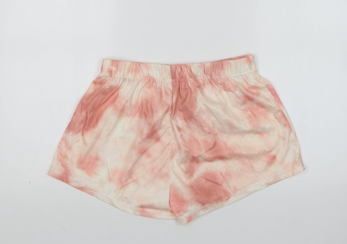 Shein  Womens Multicoloured  Elastane Sweat Shorts Size L L3 in Regular