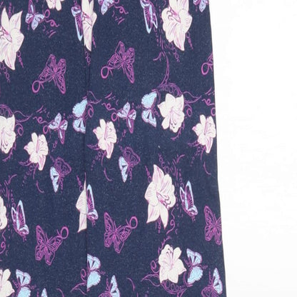 Preworn Womens Multicoloured Animal Print Viscose Tank Dress  Size 10  Round Neck