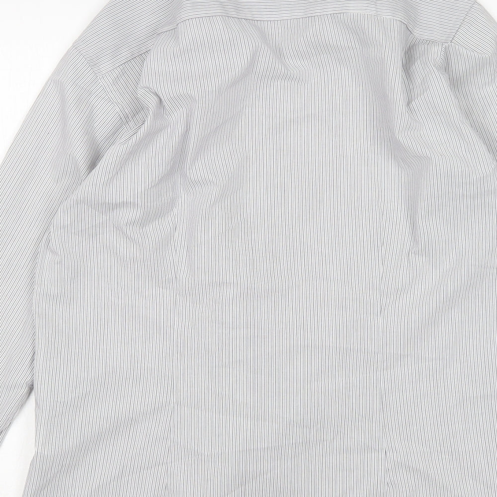 Mens UK Collar Size 15.5 Cedar Wood State Smart Multicoloured  Dress Shirt
