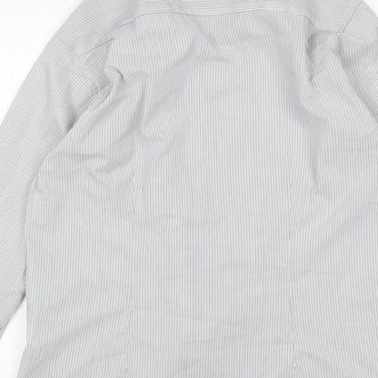 Mens UK Collar Size 15.5 Cedar Wood State Smart Multicoloured  Dress Shirt