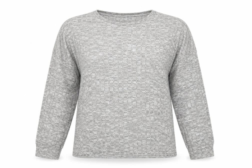 Womens UK Size L Nasty Gal Grey Pullover Jumper