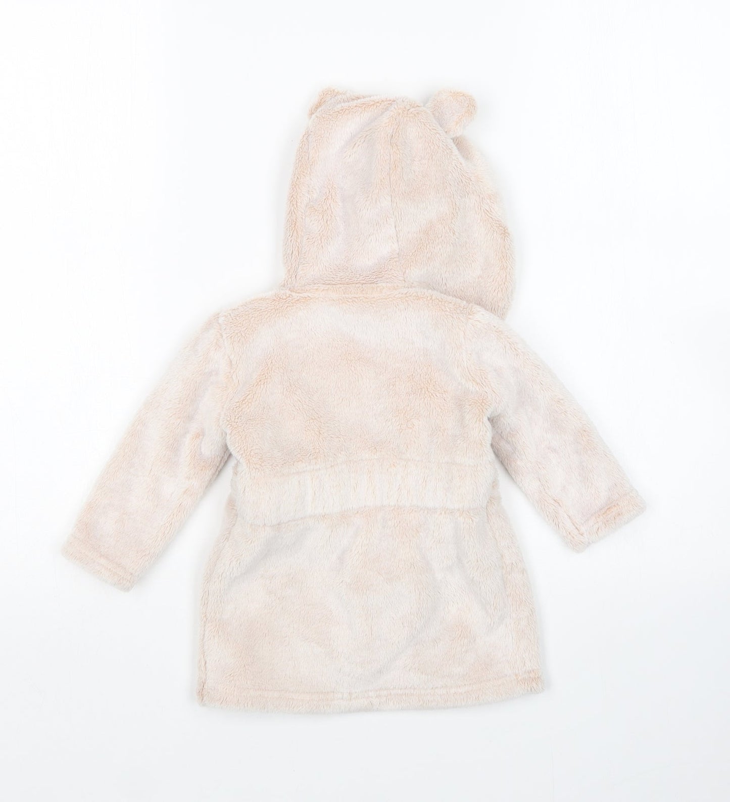 George Girls Brown  Polyester  Gown Size 6-9 Months