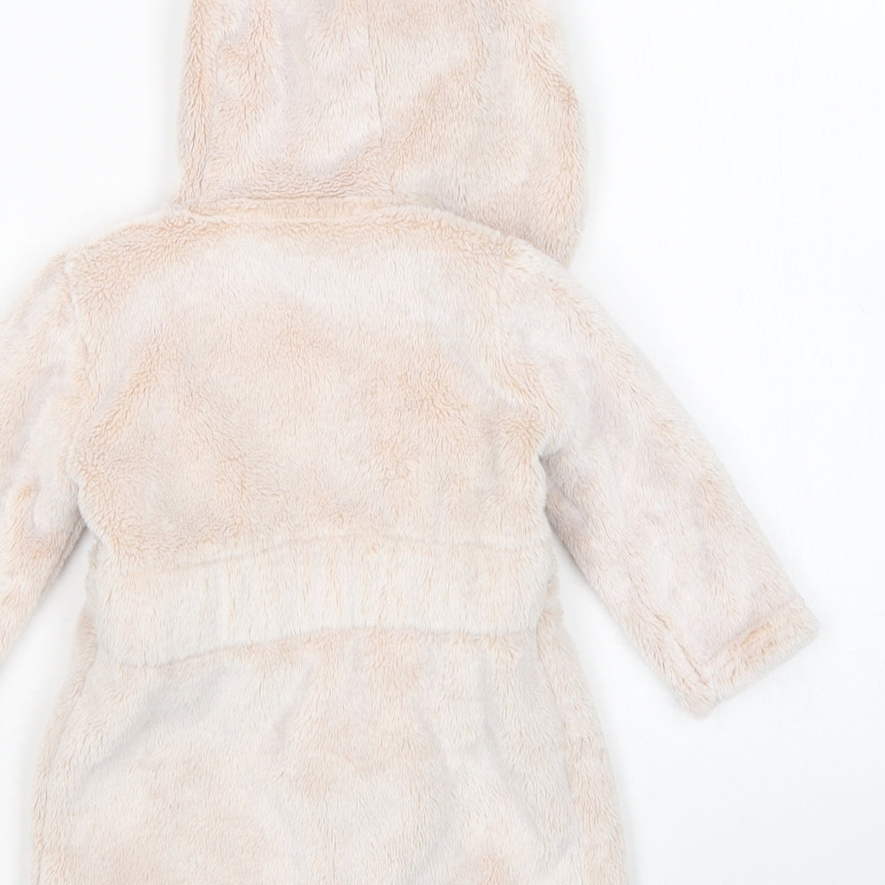 George Girls Brown  Polyester  Gown Size 6-9 Months