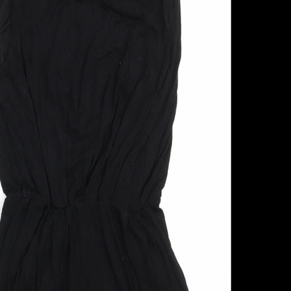 Apricot Womens Black  Viscose A-Line  Size S  Round Neck  - Lined Bodice