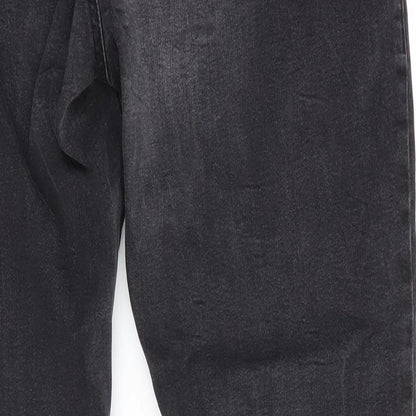 Denim Co Womens Black  Cotton Skinny Jeans Size 14 L27 in Regular