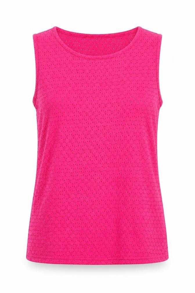 Womens UK Size 10 New Look Pink Tunic Blouse