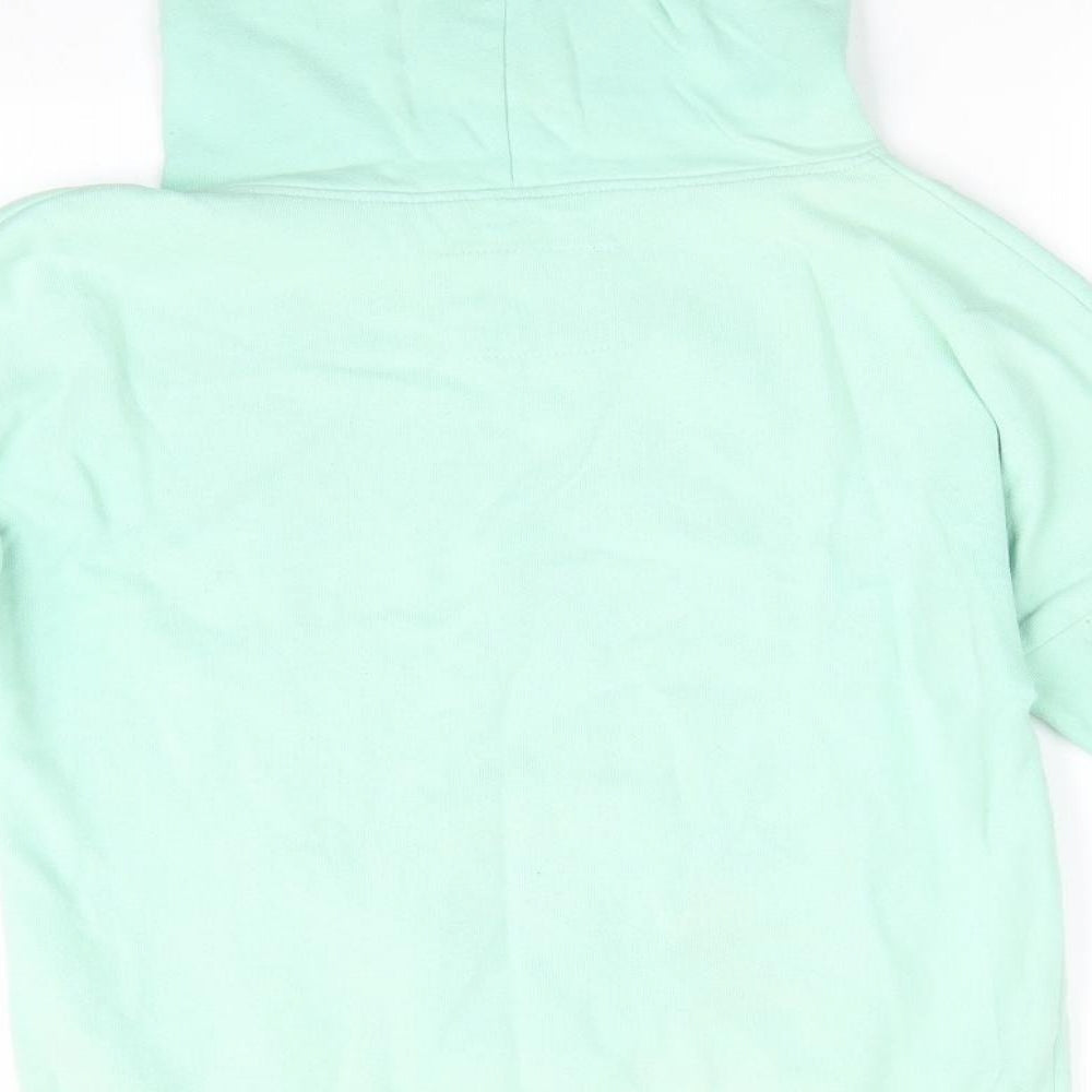 Atmosphere Womens Green  Cotton Pullover Sweatshirt Size 6   - Mint Green San Diego Funnel Neck