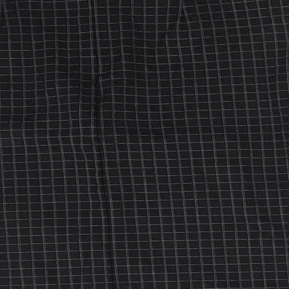 Atmosphere Womens Black Check Viscose A-Line Skirt Size 6    - No Waistband