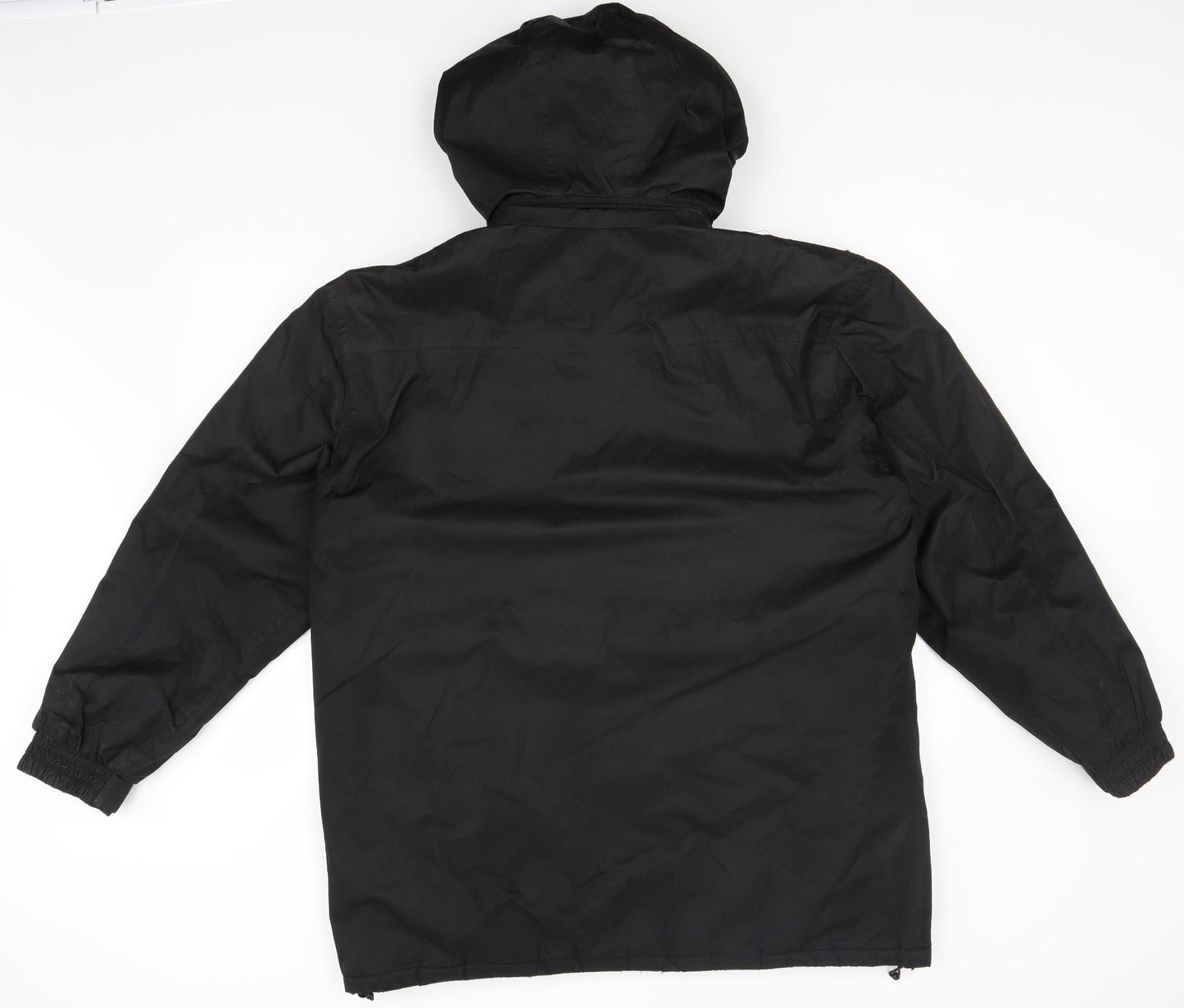 Mens UK Size M The Rockface Black Rain Coat