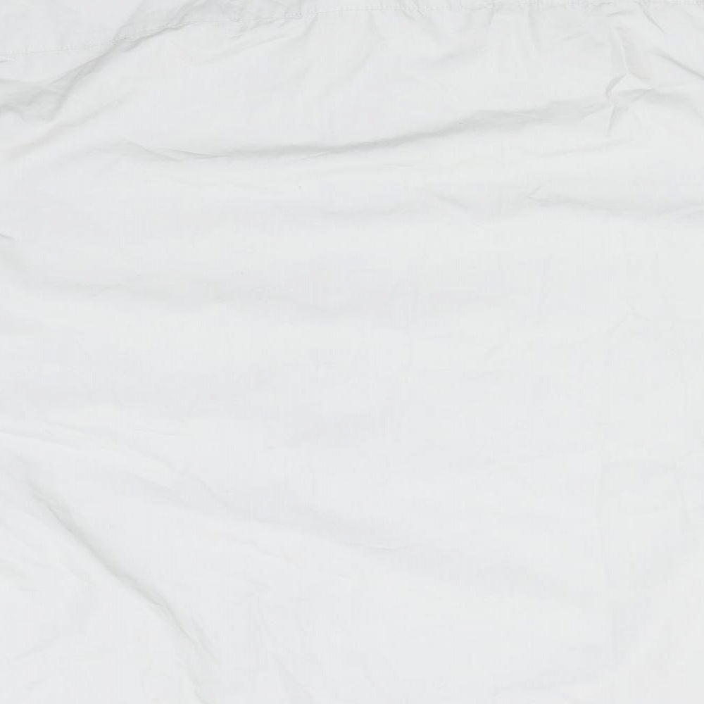 Very Mens Green  Polyester  Button-Up Size 17 Collared