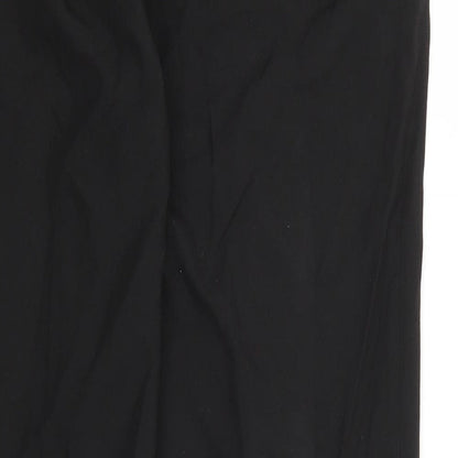 Womens UK Size 34 NEXT Regular Fit  Black Trousers