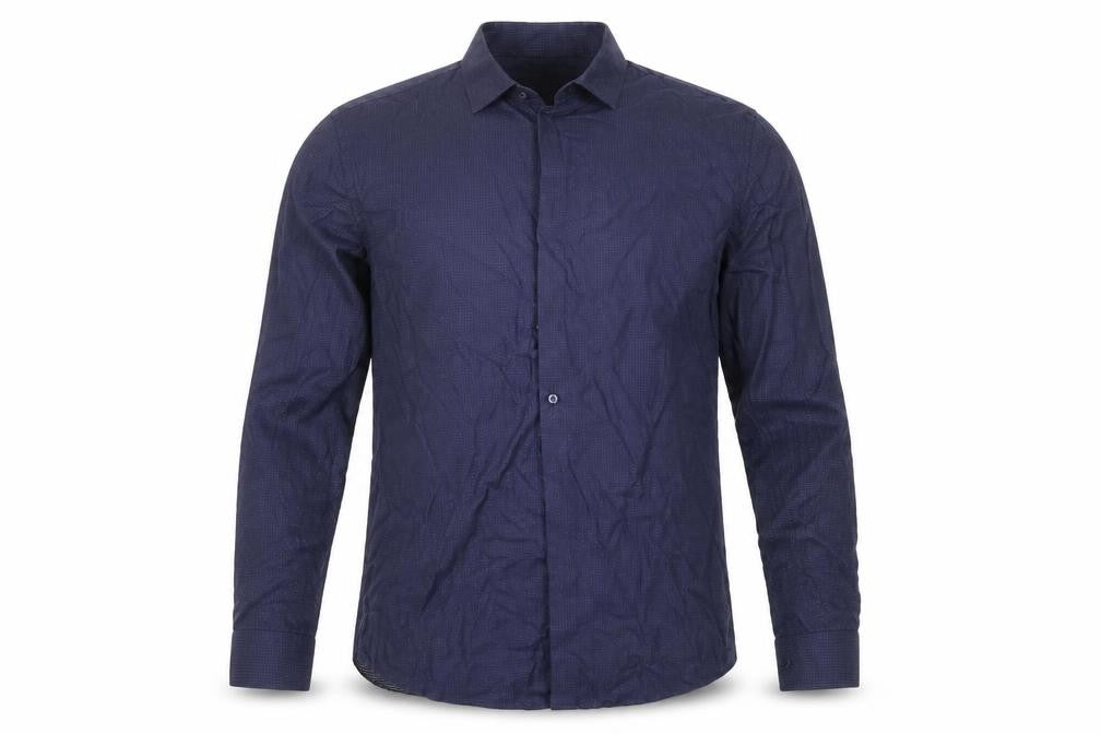 Mens UK Size 15.5 Taylor & Wright Blue  Button-Up Long Sleeve Casual Shirt