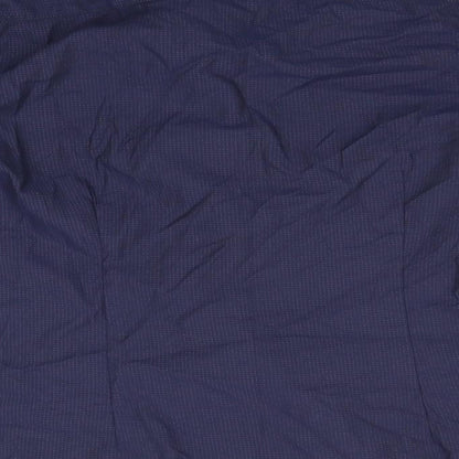 Taylor & Wright Mens Blue  Cotton  Button-Up Size 15.5 Collared