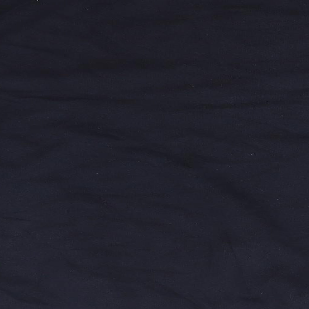 River Island Mens Blue Round Neck  Cotton Pullover Jumper Size L