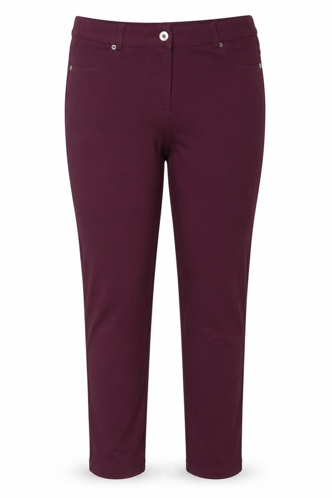 Womens UK Size 16 Warehouse Regular Fit  Pink Trousers
