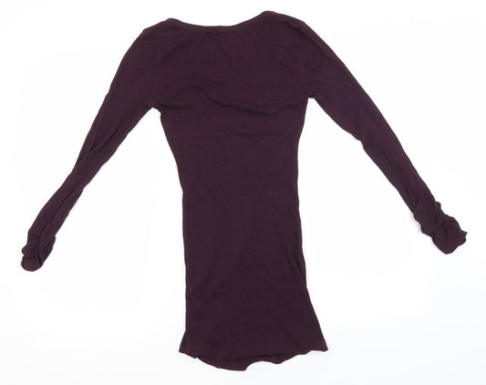 Womens UK Size 8 New Look Red Pullover Jumper