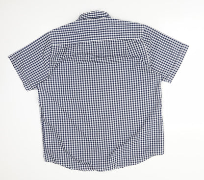 Mens UK Size M Premier Multicoloured  Button-Up Short Sleeve Casual Shirt