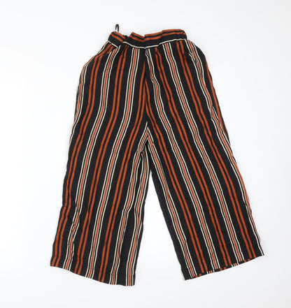 Womens UK Size 6 New Look Regular Fit Carrot Multicoloured Trousers