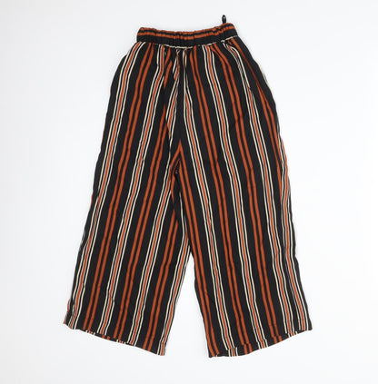 Womens UK Size 6 New Look Regular Fit Carrot Multicoloured Trousers