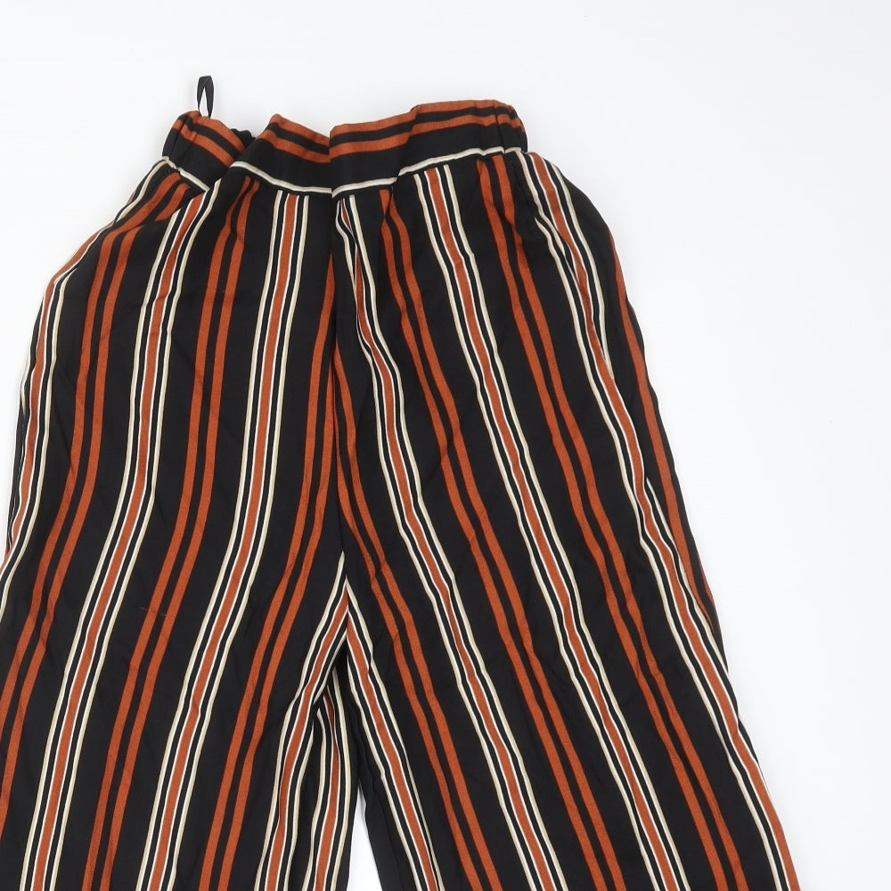 Womens UK Size 6 New Look Regular Fit Carrot Multicoloured Trousers