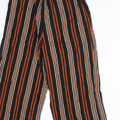 Womens UK Size 6 New Look Regular Fit Carrot Multicoloured Trousers