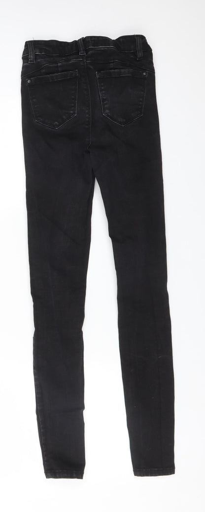 DENIM CO Womens Black  Cotton Skinny Jeans Size 6 L29 in Regular