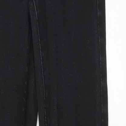 DENIM CO Womens Black  Cotton Skinny Jeans Size 6 L29 in Regular