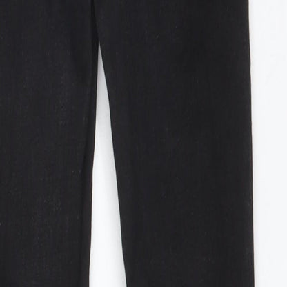 DENIM CO Womens Black  Cotton Skinny Jeans Size 6 L29 in Regular