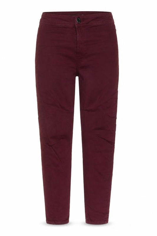 Womens UK Size 8 Bershka Regular Fit Skinny Red Jeans