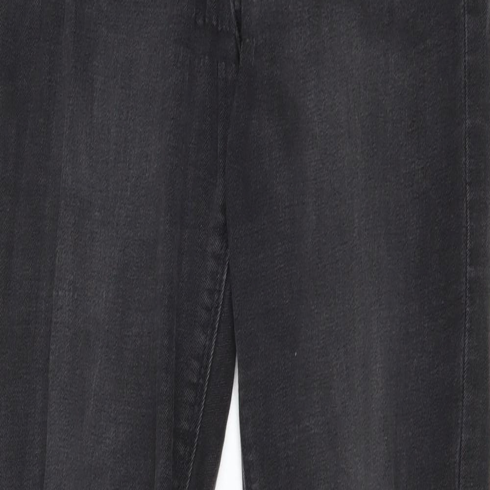 DENIM CO Womens Black  Cotton Skinny Jeans Size 12 L31 in Regular