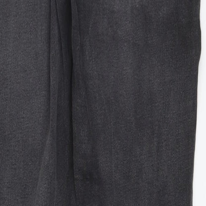 DENIM CO Womens Black  Cotton Skinny Jeans Size 12 L31 in Regular