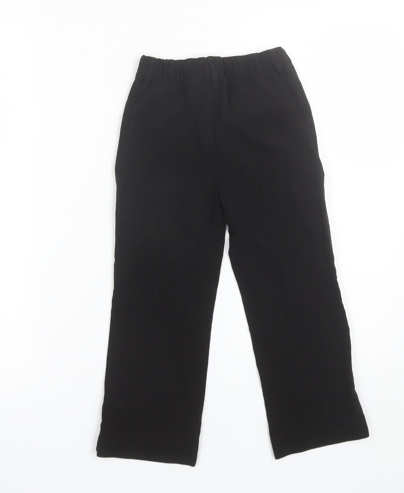 Smart Start Girls Black  Polyester Dress Pants Trousers Size 4-5 Years  Regular