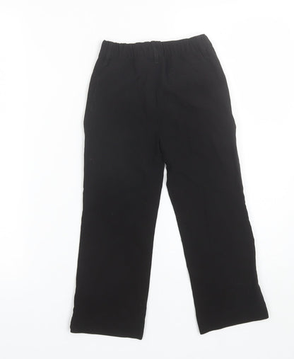 Smart Start Girls Black  Polyester Dress Pants Trousers Size 4-5 Years  Regular