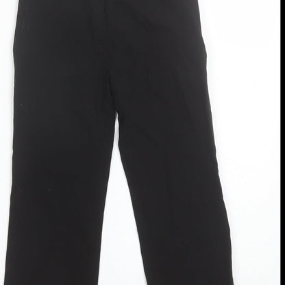 Smart Start Girls Black  Polyester Dress Pants Trousers Size 4-5 Years  Regular