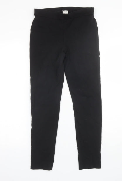 George Girls Black  Viscose Dress Pants Trousers Size 13-14 Years  Regular