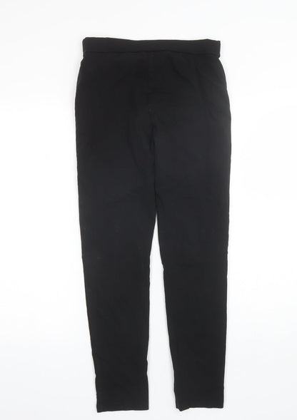 George Girls Black  Viscose Dress Pants Trousers Size 13-14 Years  Regular