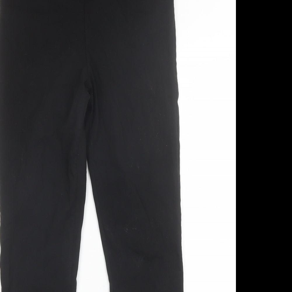 George Girls Black  Viscose Dress Pants Trousers Size 13-14 Years  Regular
