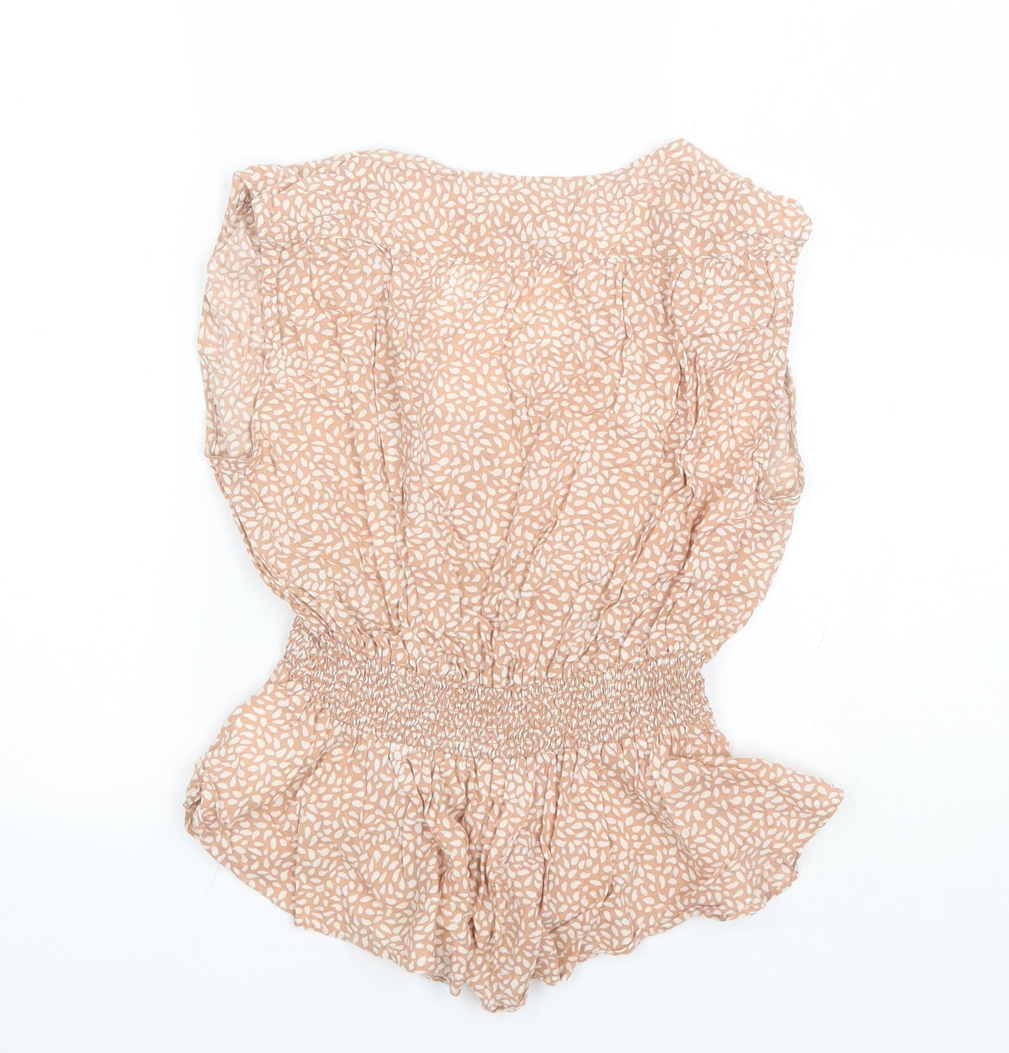 Womens UK Size 6 H&M Pink Basic Blouse