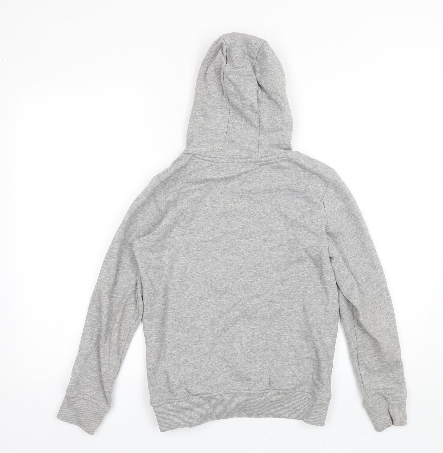 Brave Soul Boys Grey  Cotton Pullover Hoodie Size 9-10 Years