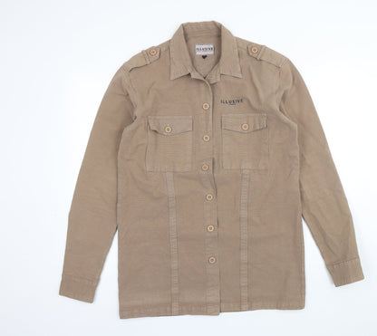 Illusive Womens Brown   Jacket  Size M