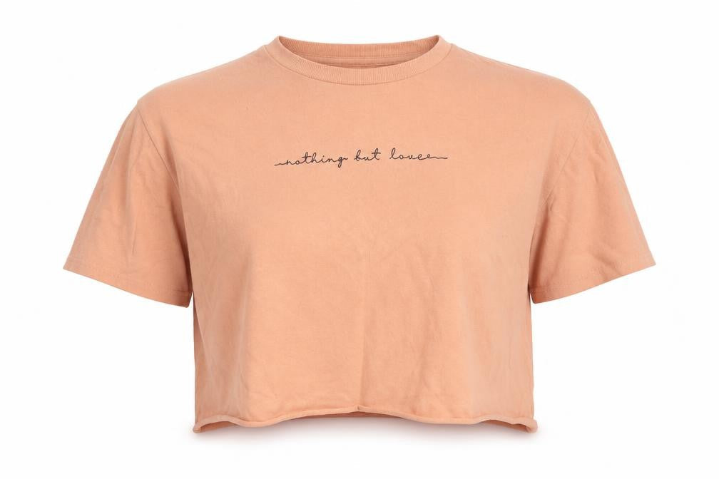 Womens UK Size 10 Topshop Orange Basic T-Shirt