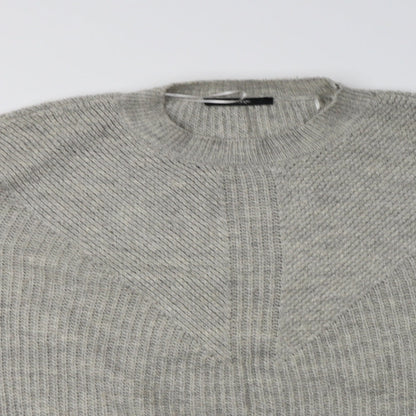 George Womens Grey Crew Neck   Pullover Jumper Size L