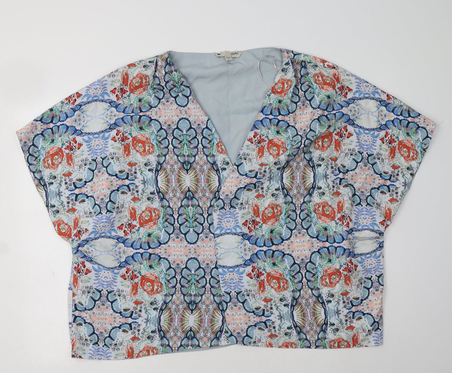 Womens UK Size 14 Yumi Multicoloured Military Jacket