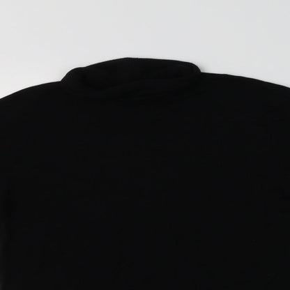 Womens UK Size 12 Papaya Black Pullover Jumper