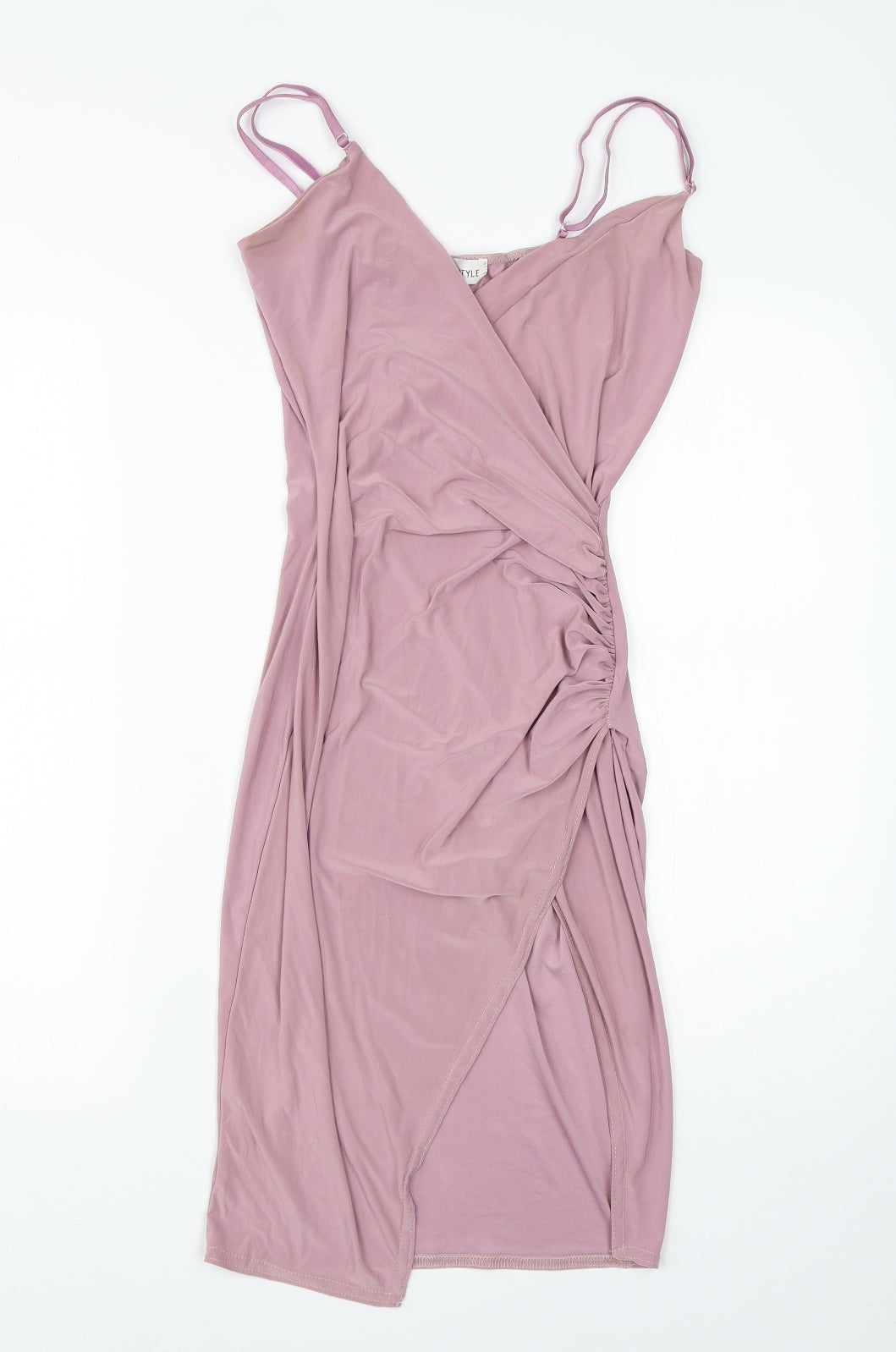 In the Style Womens Pink  Polyester Shift  Size 8  Square Neck