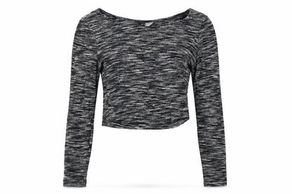 Womens UK Size XS Divided Black Basic T-Shirt