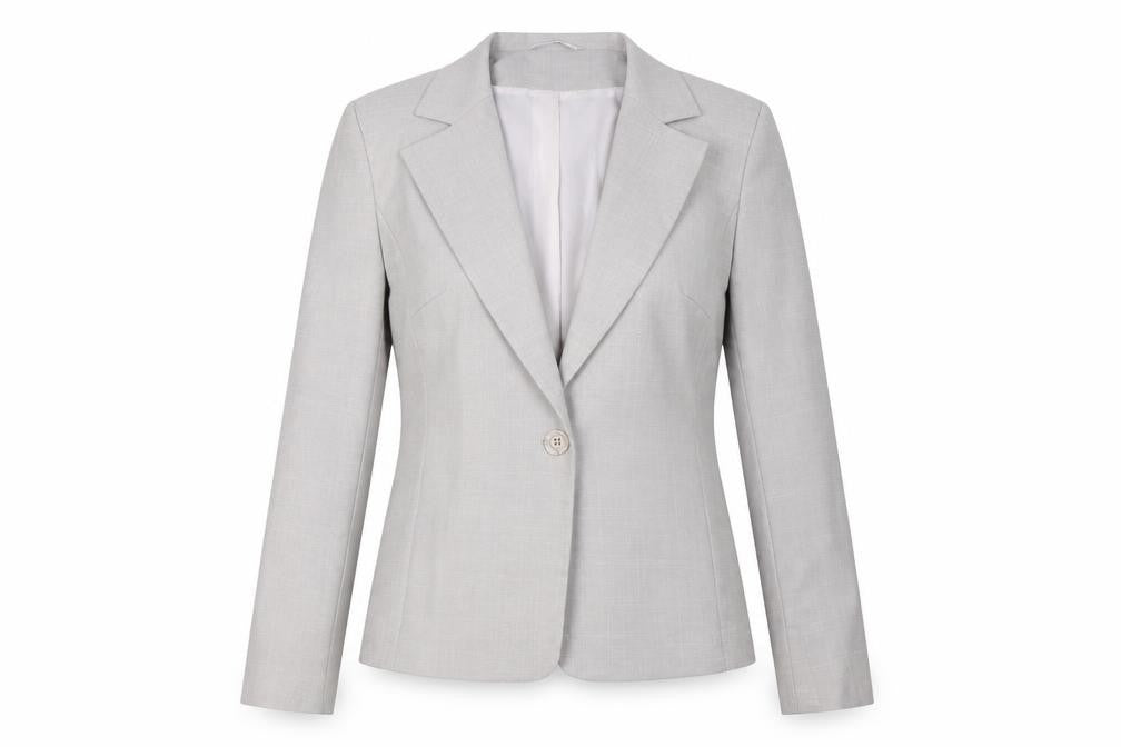 Womens UK Size 14 George Regular Grey Suit Jacket