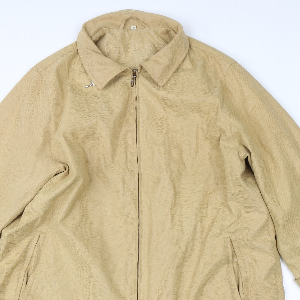 Womens UK Size M Danni Mac Yellow Overcoat